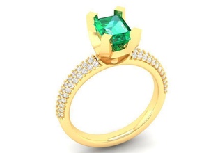 diamond pendant women 449 jewelry fashion accessories gold man men woman unisex design fengshui wedding ring rings 3d print model - Mito3D