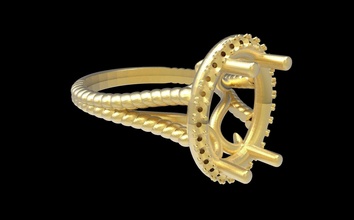 Diamant Ring Schmuck Gold Luxus Hochzeit Zubehörteil Juwel brillant Saphir Platin druckbar Weiß Rubin vintag Mode Ringe 3d print model - Mito3D