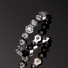 diamant bague bijoux or argent bijou imprimable gemme brillant saphir engagement mode beauté mariage sterling 3dprint libre anneaux 3d print model - Mito3D