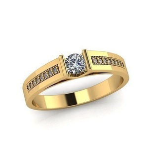 Diamant Ring Schmuck Ring Luxus Silber druckbar Platin Gold Juwel Diamant Engagement Sterling Hochzeit Diamant vintag Ohrringe Ringe cad Diamant Ring 3d print model - Mito3D