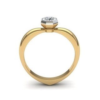 diamante anillo joyería joya lujo plata imprimible platino oro compromiso libra esterlina Boda Diamante vendimia pendientes anillos canalla corazón 3d print model - Mito3D