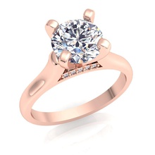 Diamant-ring Schmuck Juwel Hochzeit engagement bedruckbar ist diamond ring Silber gold engagem gold-ring Mode-ring sterling Mode-Schönheit Halskette cad Ringe 3d print model - Mito3D