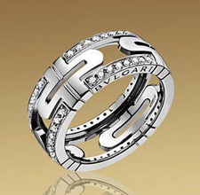 diamant bague libre or argent platine bijou anneaux bijoux luxe imprimable gemme brillant traverser sterling mode beauté bureau rubis 3d print model - Mito3D