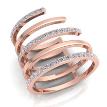elmas yüzük mücevher düğün nişan yazdırılabilir gümüş altın takı angagem moda sterlin beyaz parlak solitaire kolye yüzükler 3d print model - Mito3D