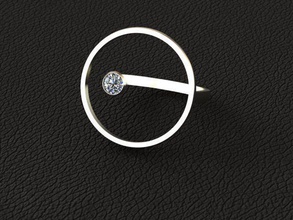 Diamant Ring Design Schmuck Gold Silber Luxus Sterling Mädchen Frauen Platin Leder druckbar Juwel brillant Mode Schönheit weiblich Ringe 3d print model - Mito3D