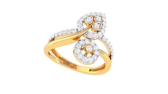 diamond ring - 10 rings wedding engagement jewel jewellery printable gold jewelry silver platinum luxury precious 3d print model - Mito3D