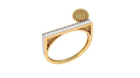 diamante anillo 12 anillos Boda compromiso joya joyería imprimible oro plata platino lujo precioso 3d print model - Mito3D