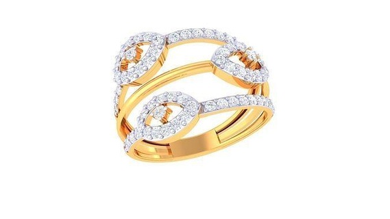 diamond ring - 16 rings wedding engagement jewel jewellery printable gold jewelry silver platinum luxury precious 3d print model - Mito3D
