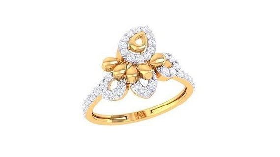 diamond ring - 21 rings wedding engagement jewel jewellery printable gold jewelry silver platinum luxury precious 3d print model - Mito3D