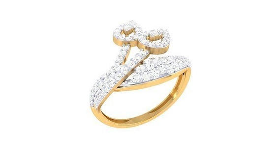 diamond ring - 31 rings wedding engagement jewel jewellery printable gold jewelry silver platinum luxury precious 3d print model - Mito3D
