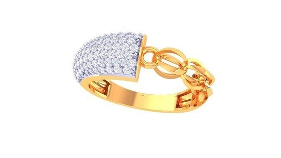 diamond ring - 449 rings wedding engagement jewel jewellery printable gold jewelry silver platinum luxury precious 3d print model - Mito3D