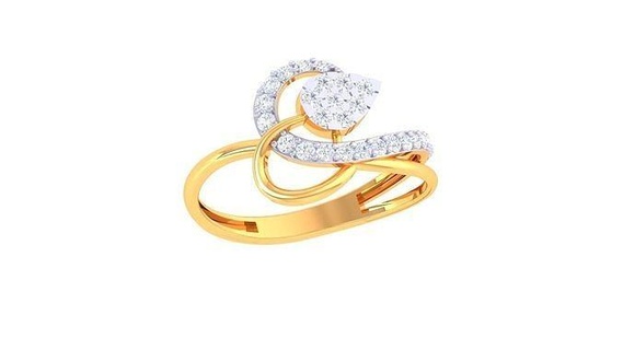 diamond ring - 53 rings wedding engagement jewel jewellery printable gold jewelry silver platinum luxury precious 3d print model - Mito3D