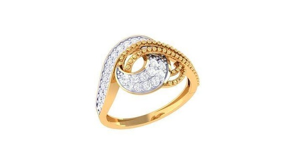 diamante anillo 68 anillos Boda compromiso joya joyería imprimible oro plata platino lujo precioso 3d print model - Mito3D