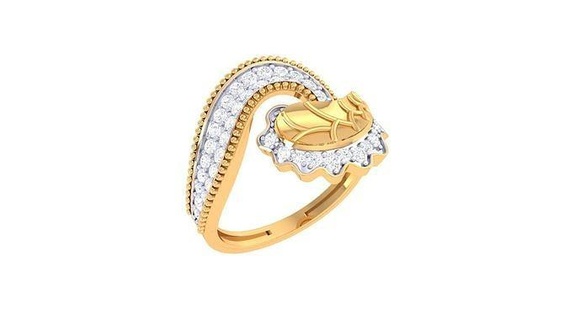 diamond ring - 86 rings wedding engagement jewel jewellery printable gold jewelry silver platinum luxury precious 3d print model - Mito3D