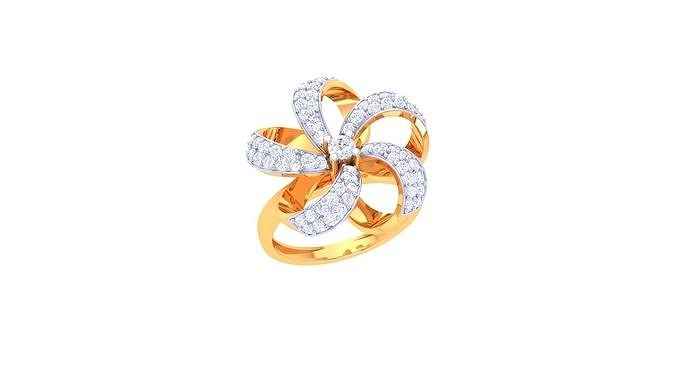 diamante anel 92 argolas Casamento noivado jóia jóias imprimível ouro joalheria prata platina luxo precioso 3D print model - Mito3D