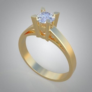 elmas yüzük 0238 3d yazdırılabilir model13 kolye lüks yüzükler küpe bilezik düğün mücevher takı altın platin gümüş zincirler bilezikler 3d print model - Mito3D