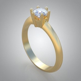 diamante anel 0240 3d imprimível model10 pingente luxo argolas brinco pulseira colar Casamento jóias joalheria jóia ouro platina prata pingentes brincos correntes pulseiras 3d print model - Mito3D