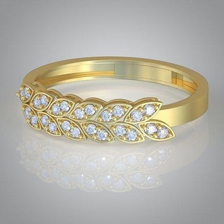 diamante anillo 0358 3d imprimible model13 joyería joya colgante pendiente colgantes lujo anillos arete pendientes pulsera collar Boda oro platino plata brazaletes 3d print model - Mito3D