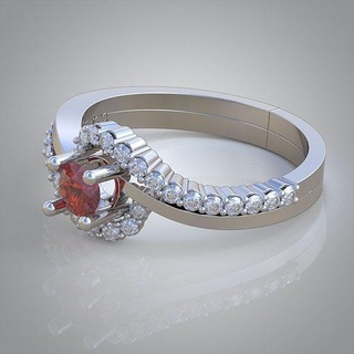 diamante anel 0363 3d imprimível modelo 12 jóias joalheria jóia pingente pingentes luxo argolas brinco brincos pulseira colar Casamento ouro platina prata pulseiras 3d print model - Mito3D