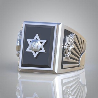 diamante anillo 0401 3d imprimible model14 joyería joya colgante pendiente colgantes lujo anillos arete pendientes pulsera collar Boda oro platino plata brazaletes 3d print model - Mito3D