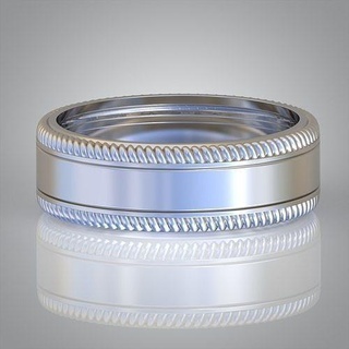 diamante anillo 0439 3d imprimible model14 joyería joya colgante pendiente colgantes lujo anillos arete pendientes pulsera collar Boda oro platino plata brazaletes 3d print model - Mito3D