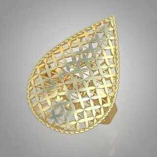 diamante anillo 0497 3d imprimible modelo joyería joya colgante pendiente colgantes lujo anillos arete pendientes pulsera collar Boda oro platino plata cadenas brazaletes 3d print model - Mito3D
