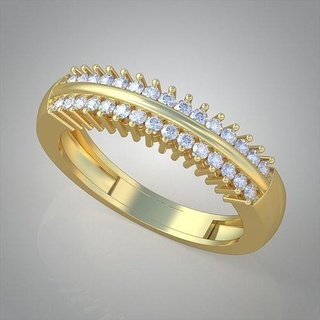 diamante squillare 0538 3d stampabile model10 gioielleria gioiello pendente ciondoli lusso anelli orecchino orecchini braccialetto collana nozze oro platino argento braccialetti 3d print model - Mito3D