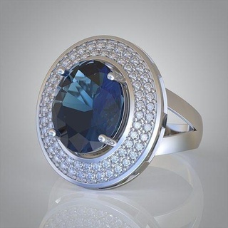 diamond ring 0559 3d printable model10- jewellery jewelry jewel jewelery pendant pendants luxury rings earring earrings bracelet necklace wedding gold platinum silver bangles 3d print model - Mito3D