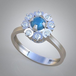 diamante anel 0567 3d imprimível model10 jóias joalheria jóia pingente pingentes luxo argolas brinco brincos pulseira colar Casamento ouro platina prata pulseiras 3d print model - Mito3D