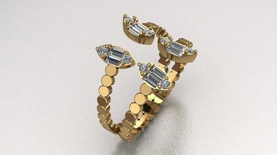 diamond ring 27 jewelry gold accessory wedding precious silver jewel gem white brilliant fashion beauty sapphire brillant apparel ruby diamant bracelet rings 3d print model - Mito3D
