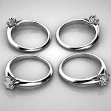diamante anel noivado platina joalheria livre ouro prata gema luxo Casamento brilhante dedo moda beleza rubi elegante diamantado esterlina pulseira 3d print model - Mito3D