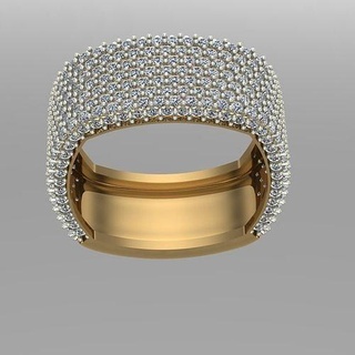 diamante anel jóias mulheres 3d impressão modelo imprimível platina argolas solitário esterlina brilhante coquetel Casamento noivado jóia prata joalheria branco ouro pulseiras 3d print model - Mito3D