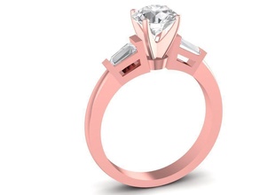 diamond ring women 1394 jewelry fashion accessories gold man men woman unisex design fengshui rings 3d print model - Mito3D