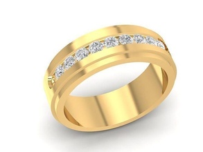 diamante squillare donne 1530 gioielleria moda accessori oro donna design anelli 3d print model - Mito3D
