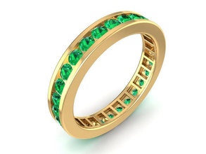 diamond ring women 1598 jewelry fashion accessories gold man men woman unisex design fengshui rings 3d print model - Mito3D