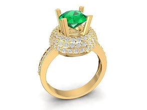 diamante squillare donne 1773 gioielleria moda Accessori oro uomo uomini donna unisex design feng shui anelli 3d print model - Mito3D