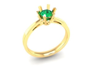 Diamant Ring Frauen 462 Schmuck Mode Zubehör Gold Männer Frau unisex Design Feng Shui Ringe 3d print model - Mito3D