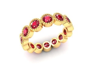 diamond ring women 463 jewelry fashion accessories gold man men woman unisex design fengshui rings 3d print model - Mito3D