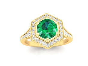 diamante anillo mujer 467 joyería joya Moda accesorios oro hombre hombres unisexo diseño Feng Shui anillos 3d print model - Mito3D