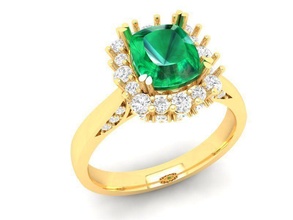 diamante squillare donne 479 gioielleria moda Accessori oro uomo uomini donna unisex design feng shui anelli 3d print model - Mito3D