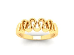 diamante anillo mujer 536 joyería joya Moda accesorios oro hombre hombres unisexo diseño Feng Shui anillos 3d print model - Mito3D