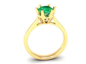 Diamant Ring Frauen 549 Schmuck Mode Zubehör Gold Männer Frau unisex Design Feng Shui Ringe 3d print model - Mito3D