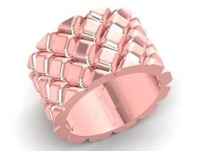 diamante squillare donne 905 gioielleria moda Accessori oro donna design anelli 3d print model - Mito3D