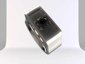diamante anelli elettronica tecnologia isolato acciaio cromo attività commerciale smaltato Audio dispositivo video gioco natura vicino pubblicità Giochi giocattoli 3d print model - Mito3D