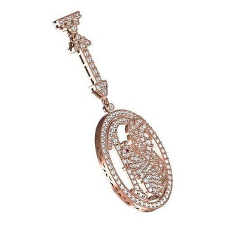 diamond squirrel pendant jewelry gold printable silver platinum gem jewel 3d cad design customize sith art fashion animal pendants 3d print model - Mito3D