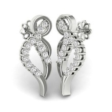 diamante perno orecchini lusso gioielleria orecchino brillante stampabile gioiello 3d moda oro argento moderno gemme gemma splendente design squillare elegante 3d print model - Mito3D
