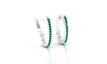 boucles d'oreilles diamants bijoux les des spécial la royauté de nouvelles blanc or le diamant gem joyau brillant cad imprimable platine pierre précieuse ruby boucle d'oreille mode beauté 3d print model - Mito3D