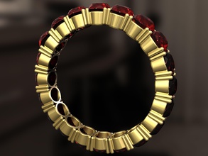 diamonds in pendandt ring wedding precision jewelry luxury machinery love shining diamond rings 3d print model - Mito3D