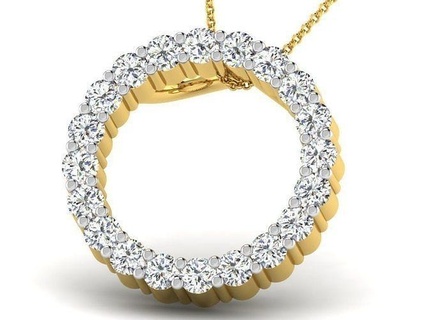 diamonds pendant jewelry necklace chain gold silver platinum wedding bridal gemstones precious luxury sapphire heart oval key letters emerald ruby pendants 3d print model - Mito3D