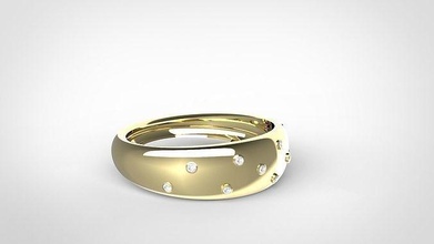 diamantes anel joalheria ouro diamante jóias brilhante jóia casamento moda esterlina branco argolas prata diamantado beleza noivado 3d print model - Mito3D